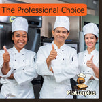 Platterplus 5 Large Sandwich Platter Trays + 5 Extra Deep Lids
