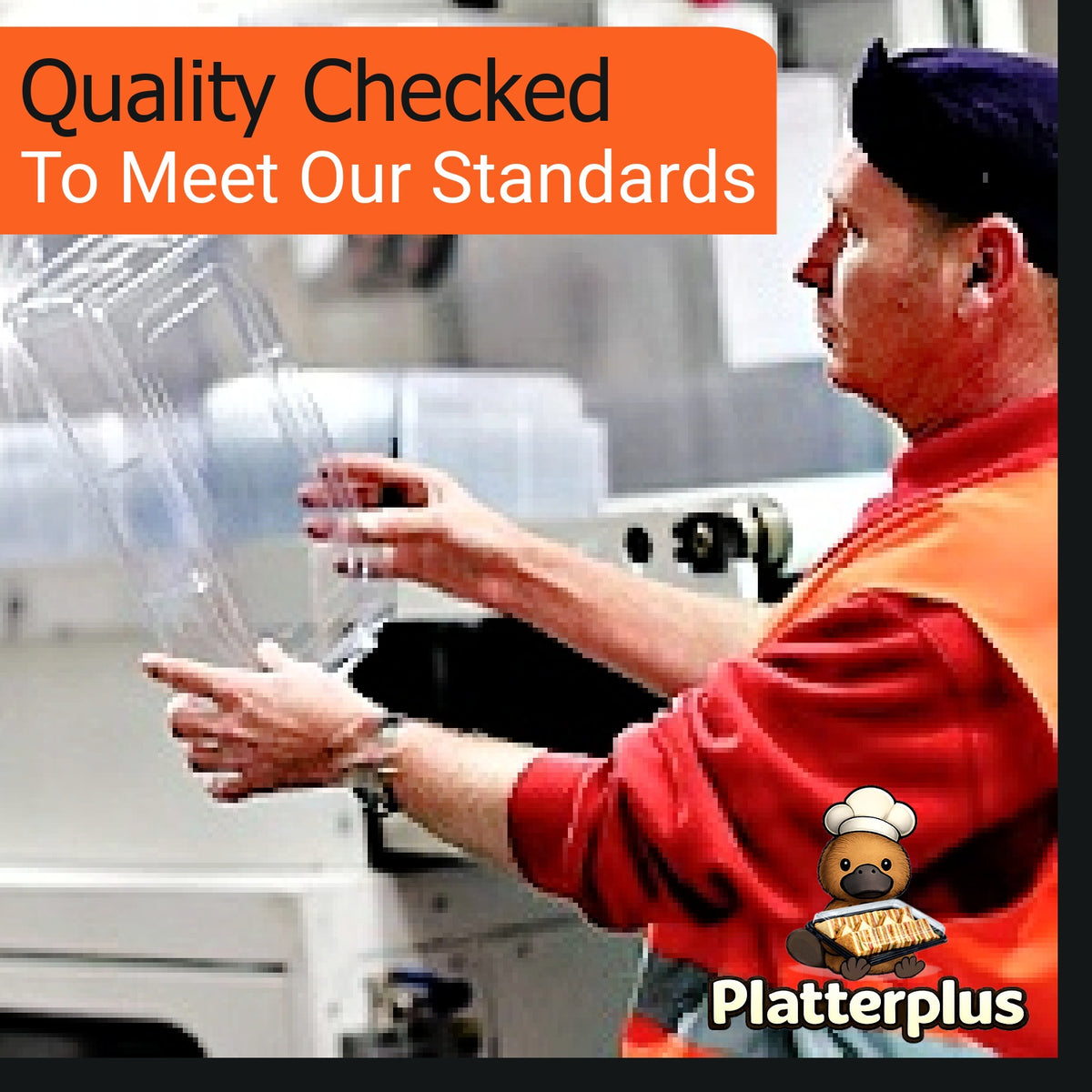 Platterplus 5 Large Sandwich Platter Trays + 5 Extra Deep Lids