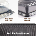 30 Large Sandwich Platter Trays & 30 Extra Deep Clear Lids.