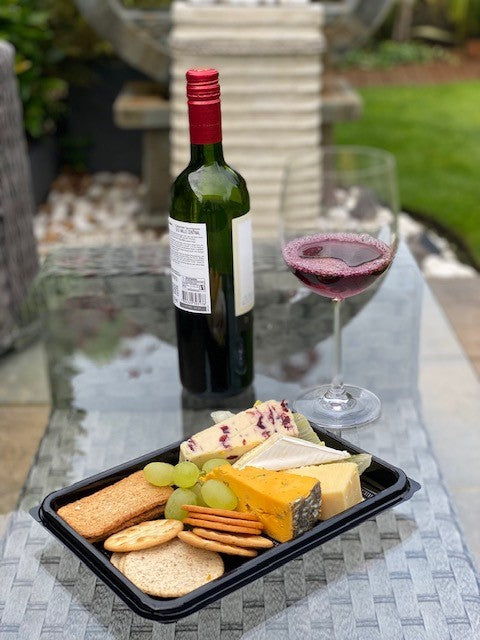 Set of 10 small party platter trays with clear lids from Platterplus, ideal for food presentation and transportation.